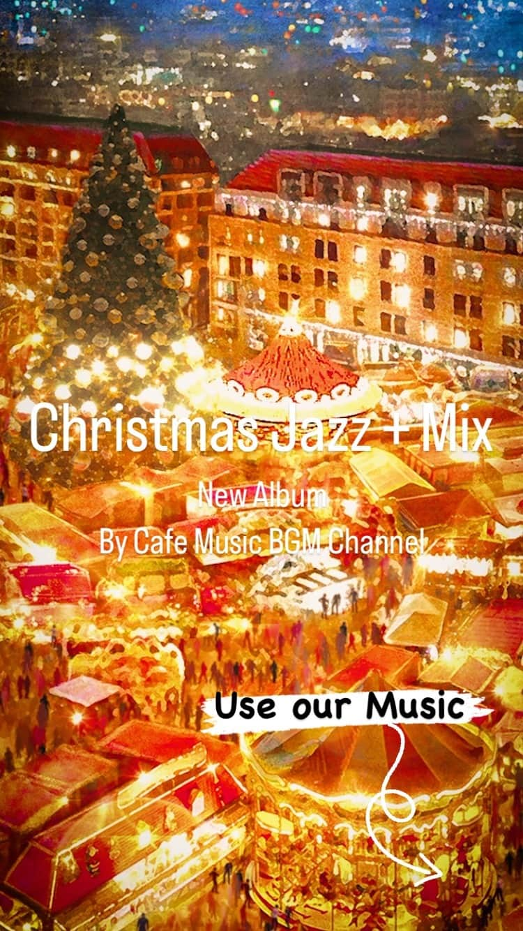 Cafe Music BGM channelのインスタグラム：「Jingle All the Way to Jazz Bliss with Cafe Music BGM's 'Christmas Jazz + Mix'🎄✨ #Holiday #Jazz #Cafe  💿 Listen Everywhere: https://bgmc.lnk.to/vvl9E6BF 🎵 Cafe Music BGM channel: https://lnk.to/eerYQXXe  ／ 🎂 New Release ＼ November 17th In Stores 🎧 Christmas Jazz + Mix By Cafe Music BGM channel  #EverydayMusic #HolidayVibes #JazzMagic #CafeMusic #ChristmasJazz #WorkAndChill #EverydayEscape #ChristmasMusicMix」