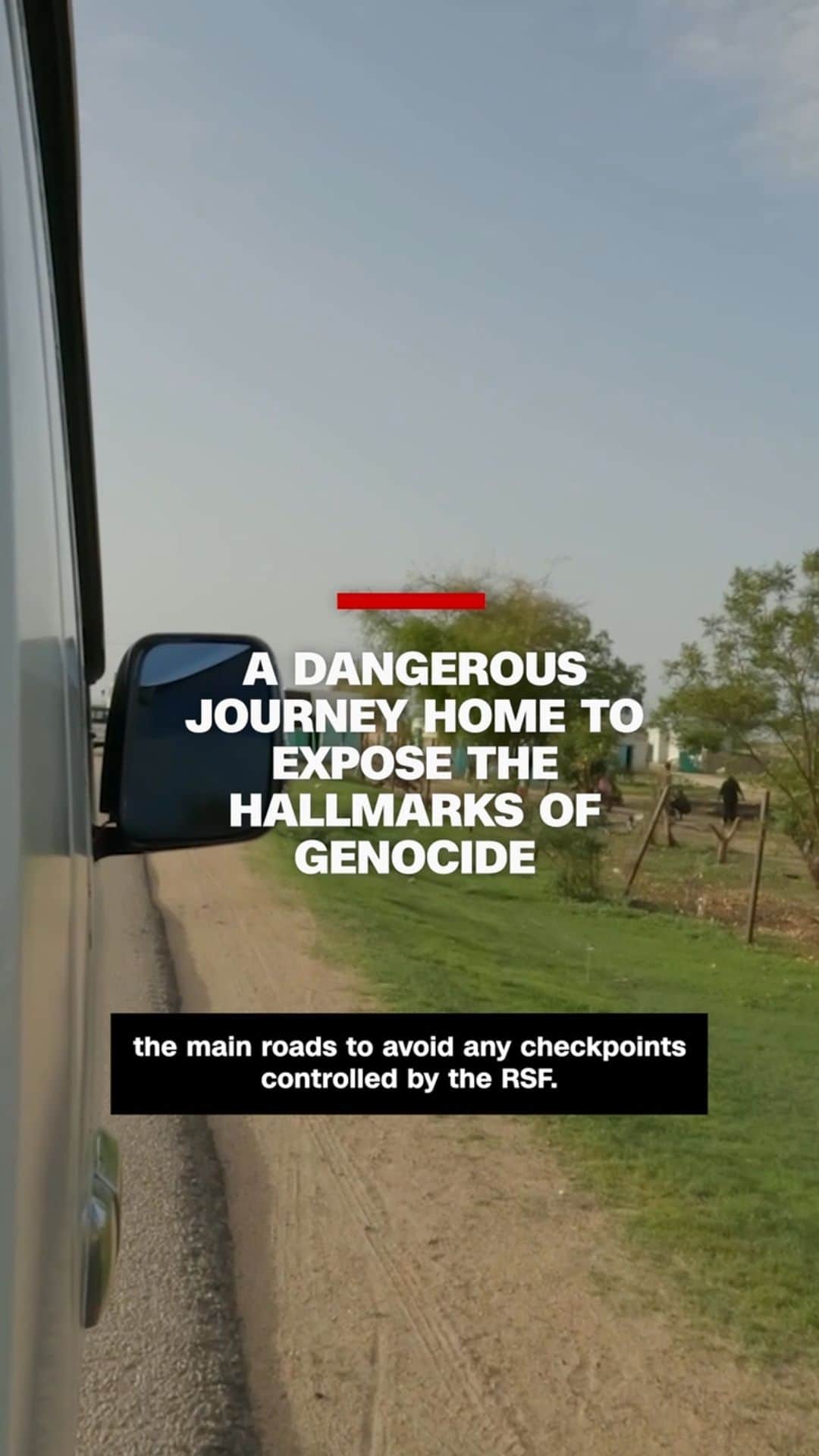 のインスタグラム：「Sudan’s powerful paramilitary Rapid Support Forces are alleged to have committed a massacre this summer, reviving a genocidal playbook the group and its leader used in the early 2000s. CNN’s Nima Elbagir reports from the war-ravaged country that she calls home.」