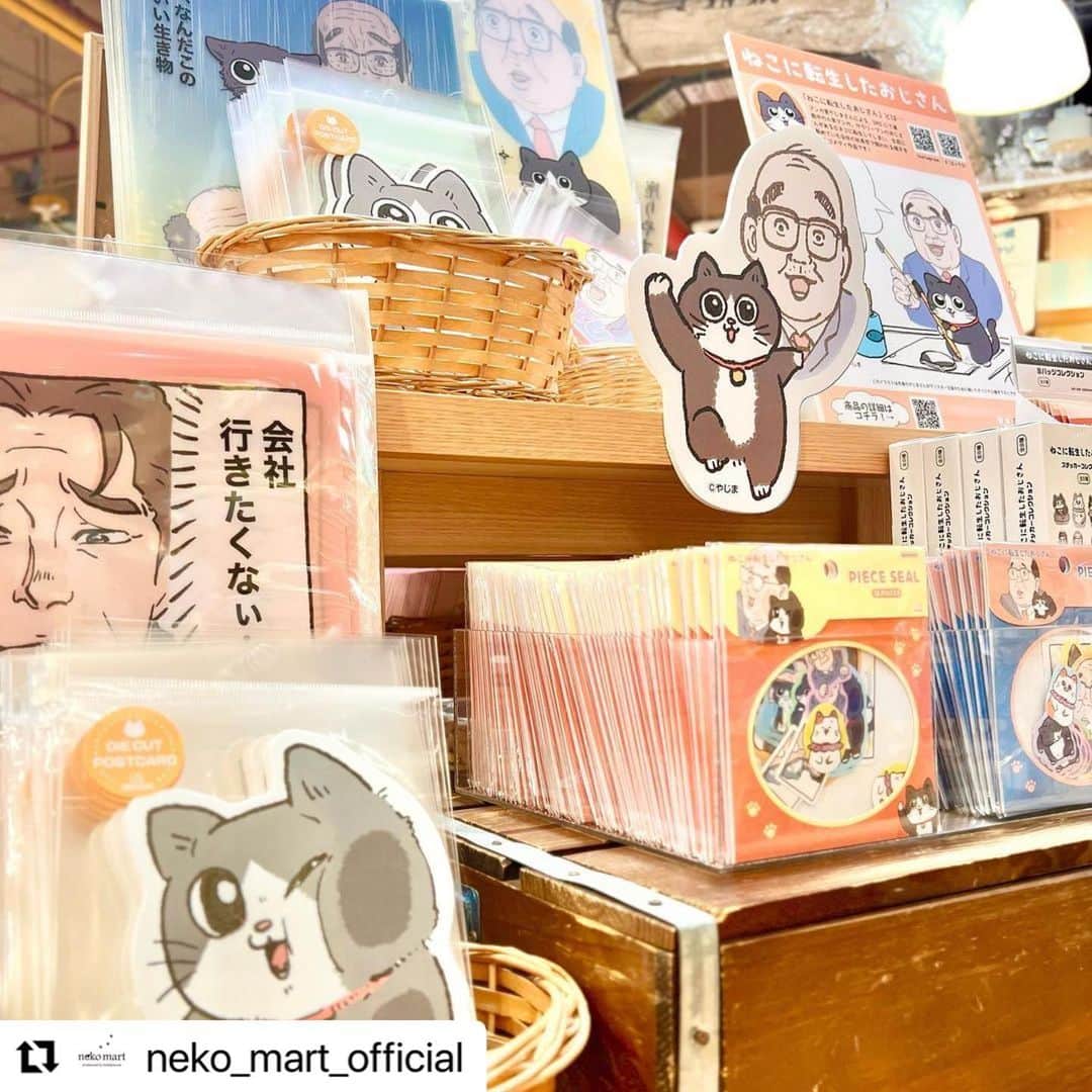 KIDDY LAND officialさんのインスタグラム写真 - (KIDDY LAND officialInstagram)「#Repost @neko_mart_official with @use.repost ・・・ …………………………………………………… ……… ……  ＼✨#ねこに転生したおじさん✨／  サラリーマンのおじさんが ある日猫に転生してしまい、 生前勤めていた会社の社長宅で飼われる様を描く 大人気コメディ作品‼️ 通称『#ねこおじ』のとってもかわいいグッズが登場‼️  ぜひチェックして下さい💫 @yajima_en …………………………………………………………………… … …   #ねこ#ネコ#neko#猫#かわいい #osaka#梅田 #ニャンコ先生ショップ #夏目友人帳 #ニャンコ先生 #緑川ゆき #ねこ雑貨#猫雑貨 #ひこ屋 #wachifield#わちふぃーるど #ワチフィールド #キデイランド大阪梅田店 #ねこキャラグッズと #ねこ雑貨を融合させた #ねこ好きの為の専門店です #nekomart#ネコマート  #kiddyland_nekomart」11月18日 9時51分 - kiddyland_co.jp