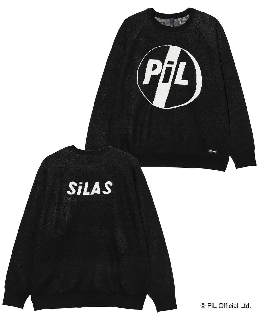 サイラスさんのインスタグラム写真 - (サイラスInstagram)「【SILAS × PiL COLLABORATION 】  ☑SILAS × PiL LOGO SWEATER M,L,￥ 16 500  WEBSTORE calif ZOZOTOWN SILAS取り扱い店舗にて発売中 。  #silas#silasandmaria #サイラス #ストリート #ロンドンストリート #ストリートファッション #メンズファッション #新作 #pil #パブリックイメージリミテッド」11月18日 10時00分 - silasandmariajp