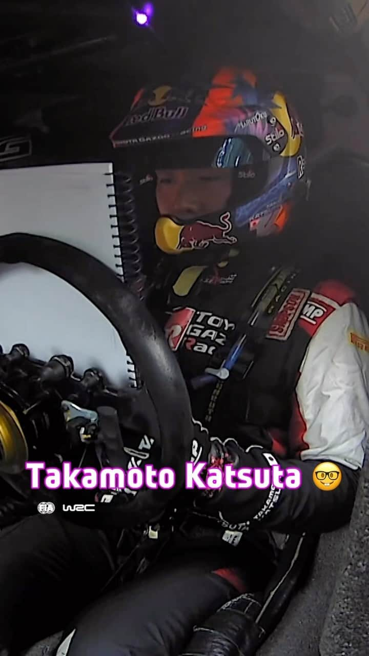 勝田貴元のインスタグラム：「Each to their own! 🤷‍♂️😂   #WRC #WRCLive #RallyJapan」