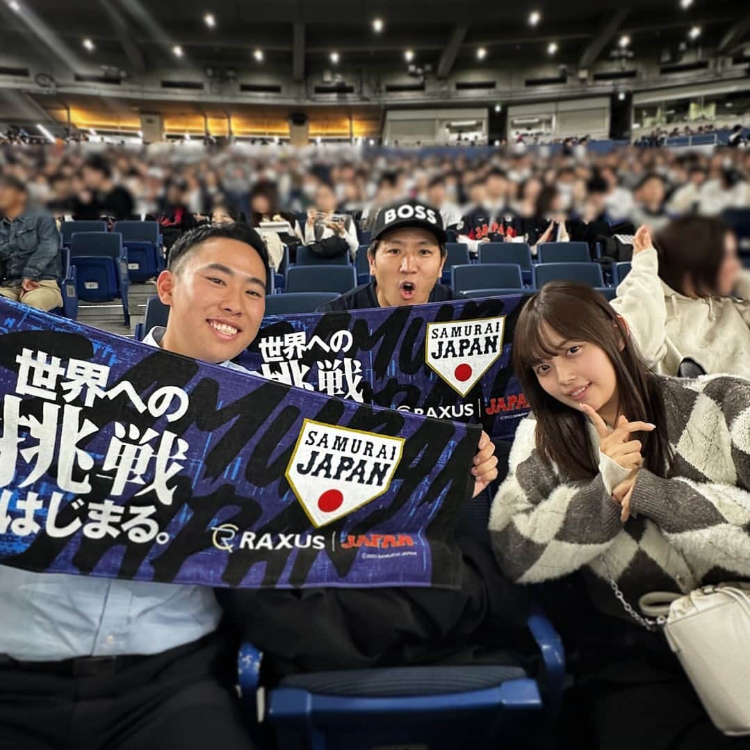 クーニンズのインスタグラム：「アジチャン！今日はオーストラリア戦！  「RAXUS世界一の応援プロジェクト」 皆さんも一緒に侍ジャパンを応援しましょう！  #ラグザス #侍ジャパン」