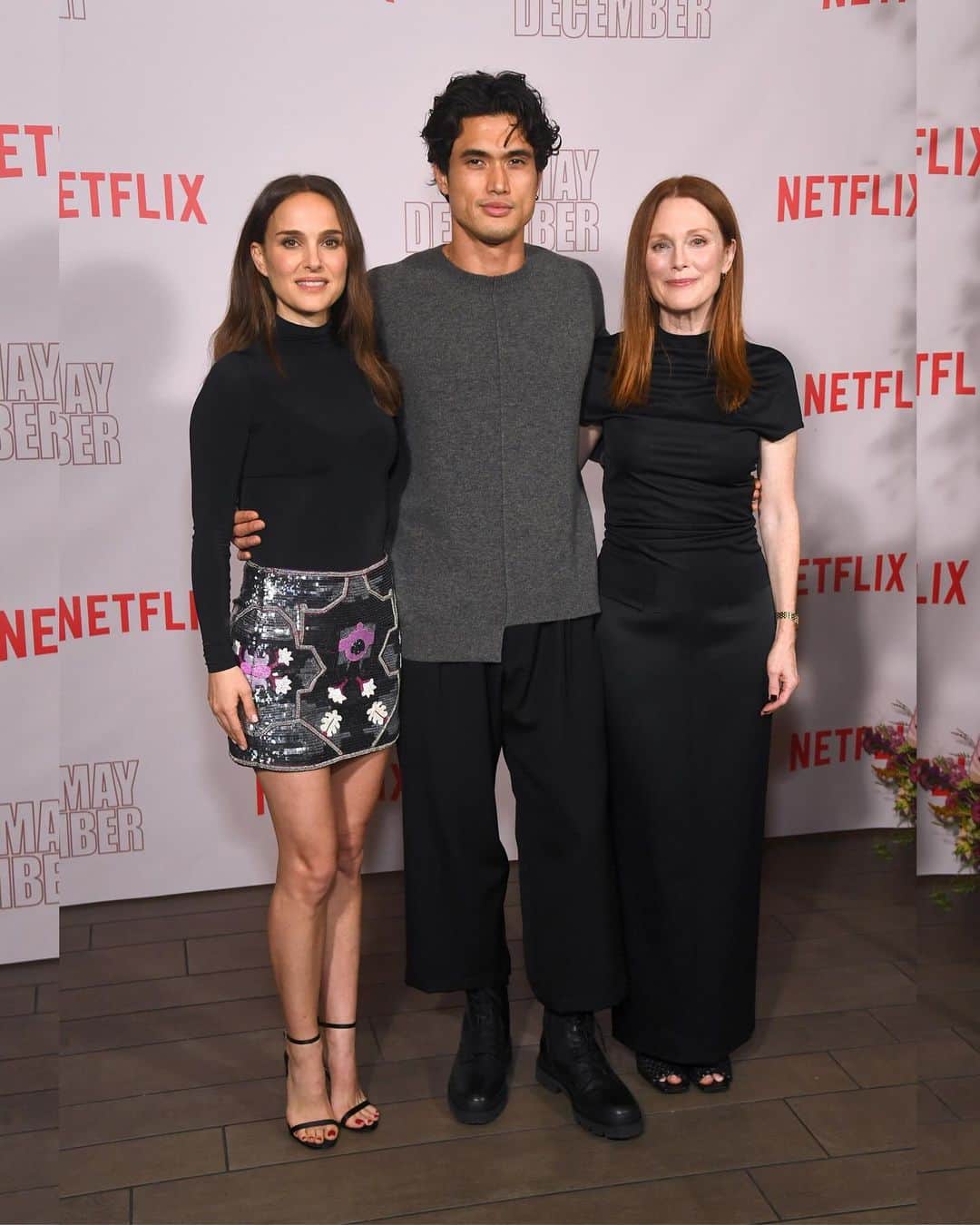 Just Jaredさんのインスタグラム写真 - (Just JaredInstagram)「The cast of Netflix’s new movie “May December” - Natalie Portman, Charles Melton, and Julianne Moore - attended a photo call during their press day on Friday. More photos on JustJared.com. #NataliePortman #CharlesMelton #JulianneMoore #MayDecember Photos: Getty」11月18日 11時33分 - justjared