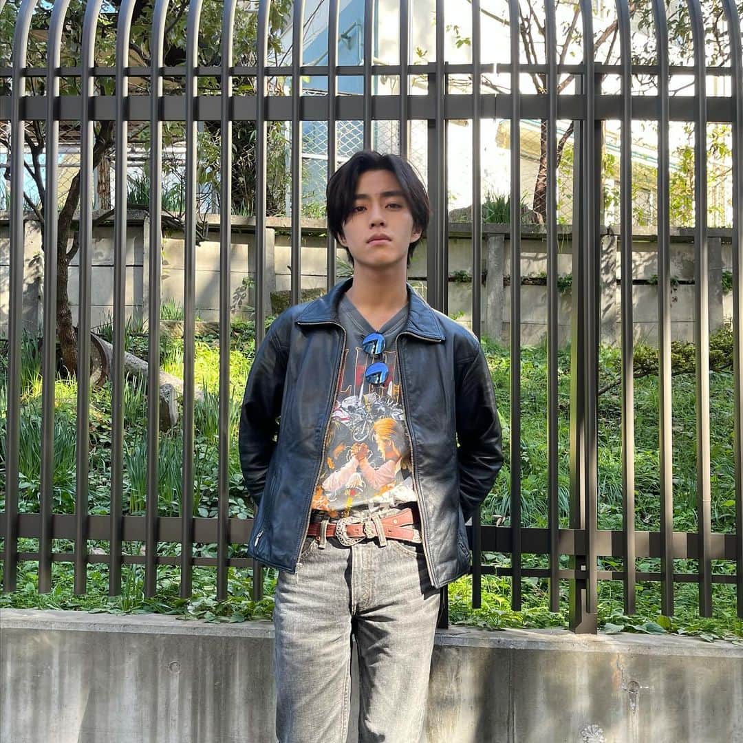 醍醐虎汰朗のインスタグラム：「映画『OUT』 公開されました☺︎  みてね🔥  映画『OUT』× Lafayette」