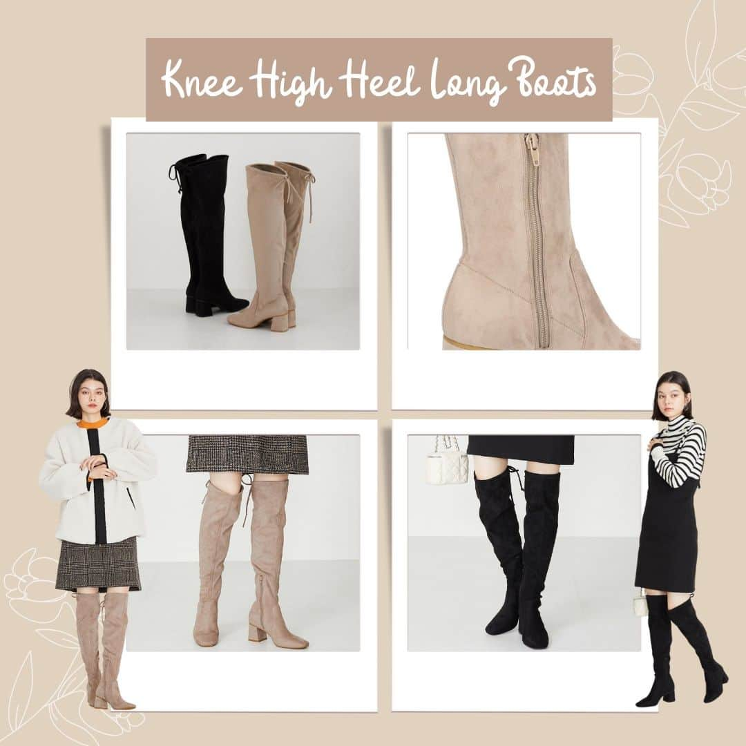 ORiental TRaffic HKさんのインスタグラム写真 - (ORiental TRaffic HKInstagram)「【#新品上架 :❄️Knee High Heel Long Boots】 天氣突然驟降，出門想穿著時尚又保暖！？今次就為大家介紹這款採用麂皮材質製成的長靴💁‍♀️，靴筒長度至膝蓋以上，即使在寒冷天氣❄️穿著都十分舒適和溫暖🔥。靴筒開口處的設有緞帶，可用來調整靴筒的大小之餘，更可以收起肉肉。6.5cm的粗鞋跟，穿著後非常顯高及顯瘦，適合不喜歡幼高跟的女生❤️。  ➡️立即選購: https://bit.ly/3s4Sefz ➡️門店地址: https://bit.ly/3QnRXxQ  ✨由即日起，凡購物滿$790或以上即送頸巾一條，正價鞋款更享2對9折。 ✨於ORiental TRaffic網店購物滿$500即享免運費服務 (港澳地區) ✨於ORiental TRaffic網店購物，指定6間門店取貨可享免運費服務 ✨優惠貨品數量有限，售完即止。 優惠受條款及細則約束。  #ORientalTRaffic #ORientalTRaffic網店 #eshop #23AW #NewArrival #Autumn #Winter #boots #日本 #日本品牌 #新貨上架 #秋季鞋款 #冬季鞋款 #秋冬新品 #鞋款上市 #靴」11月18日 12時00分 - oriental_traffic