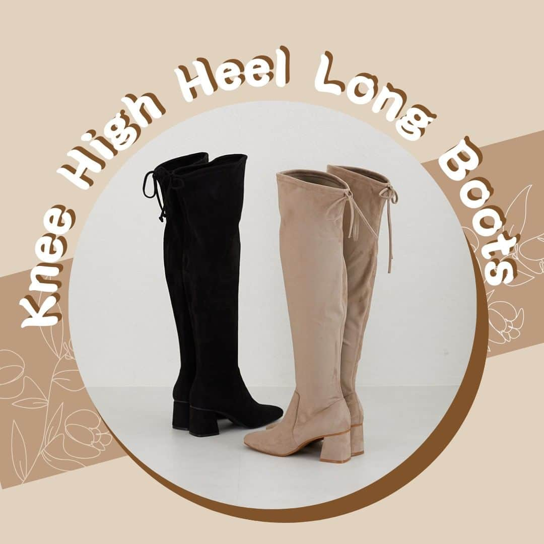 ORiental TRaffic HKのインスタグラム：「【#新品上架 :❄️Knee High Heel Long Boots】 天氣突然驟降，出門想穿著時尚又保暖！？今次就為大家介紹這款採用麂皮材質製成的長靴💁‍♀️，靴筒長度至膝蓋以上，即使在寒冷天氣❄️穿著都十分舒適和溫暖🔥。靴筒開口處的設有緞帶，可用來調整靴筒的大小之餘，更可以收起肉肉。6.5cm的粗鞋跟，穿著後非常顯高及顯瘦，適合不喜歡幼高跟的女生❤️。  ➡️立即選購: https://bit.ly/3s4Sefz ➡️門店地址: https://bit.ly/3QnRXxQ  ✨由即日起，凡購物滿$790或以上即送頸巾一條，正價鞋款更享2對9折。 ✨於ORiental TRaffic網店購物滿$500即享免運費服務 (港澳地區) ✨於ORiental TRaffic網店購物，指定6間門店取貨可享免運費服務 ✨優惠貨品數量有限，售完即止。 優惠受條款及細則約束。  #ORientalTRaffic #ORientalTRaffic網店 #eshop #23AW #NewArrival #Autumn #Winter #boots #日本 #日本品牌 #新貨上架 #秋季鞋款 #冬季鞋款 #秋冬新品 #鞋款上市 #靴」