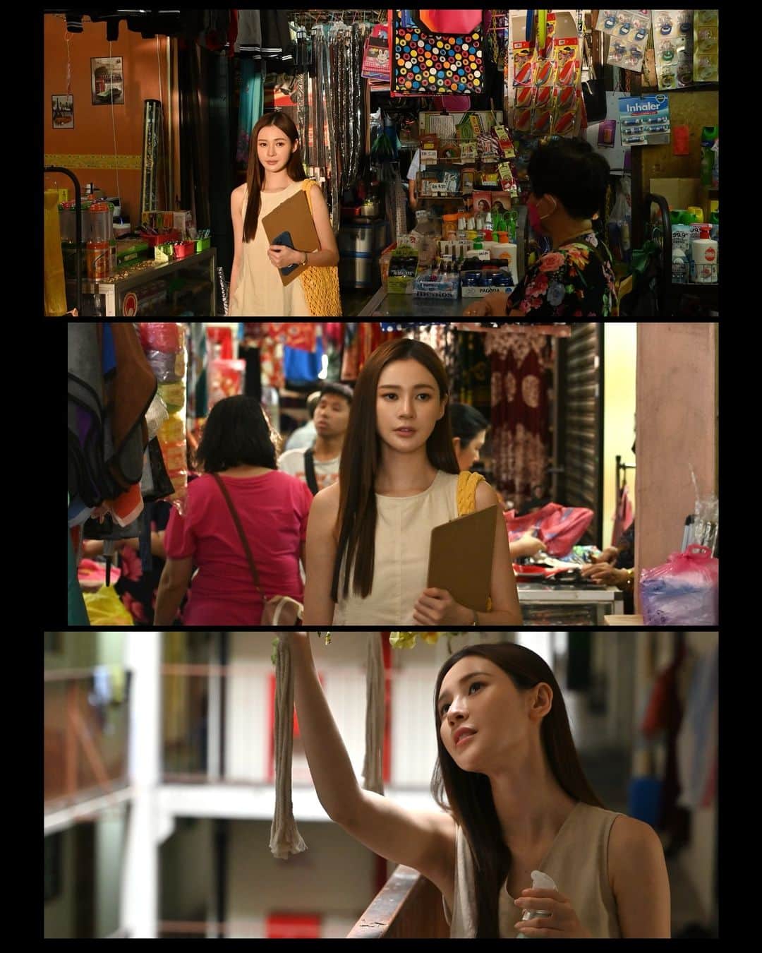 Yumi Wongのインスタグラム：「《鎖戰》上映day3  Miss Kuan問你你看了嗎？❤️😂」