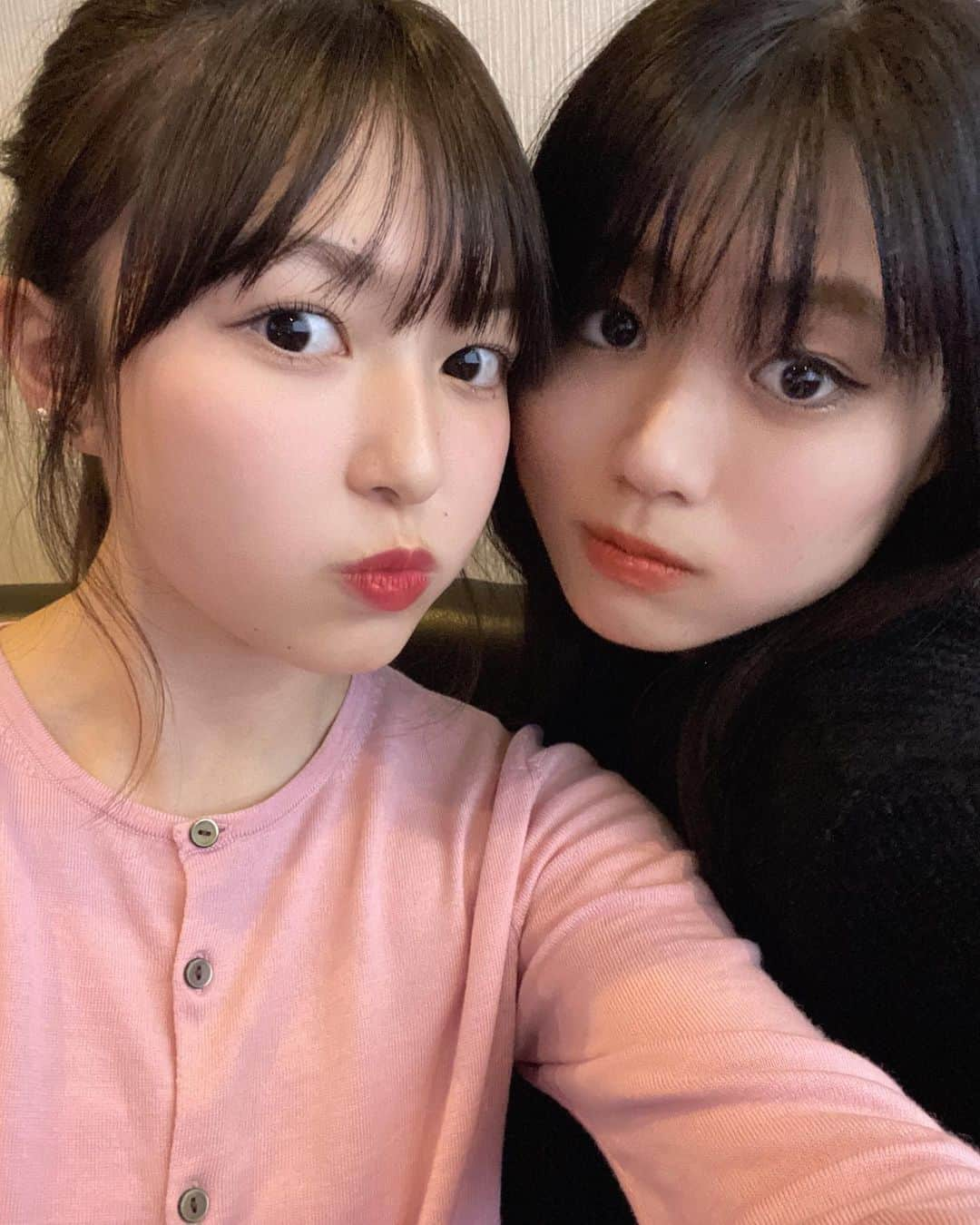 野崎奈菜さんのインスタグラム写真 - (野崎奈菜Instagram)「なるみちゃん〜☺︎ 2枚めはなるみちゃんのストーリーだったので 「あね」に直した🌼」11月18日 13時03分 - lunelapin_na7