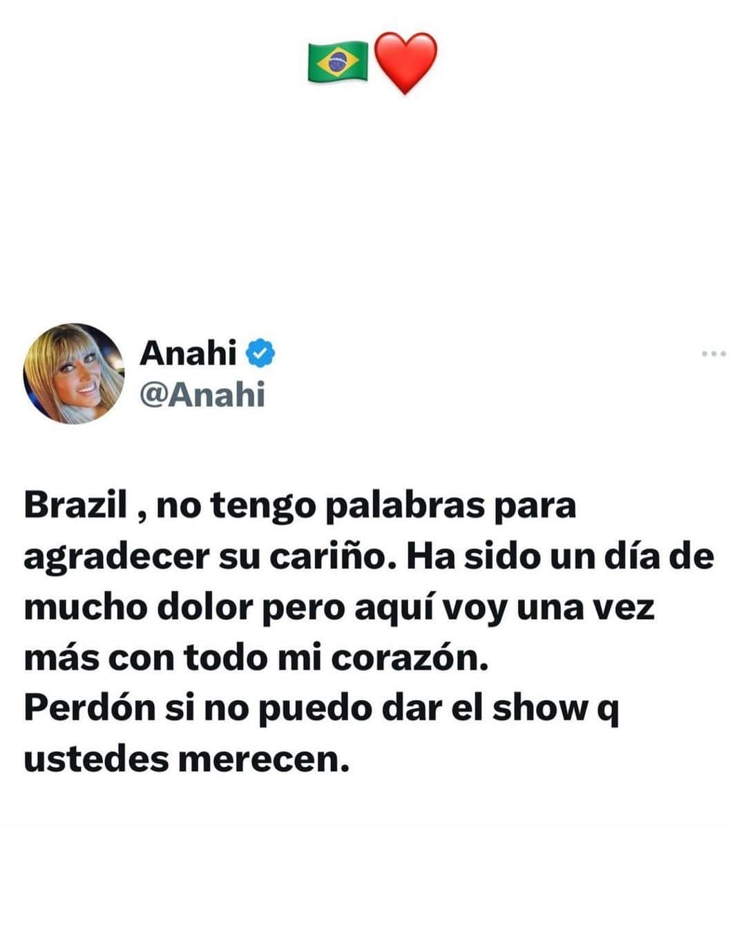 Despierta Americaさんのインスタグラム写真 - (Despierta AmericaInstagram)「@anahi  abandona concierto en Brasil por problemas de salud.」11月18日 14時05分 - despiertamerica