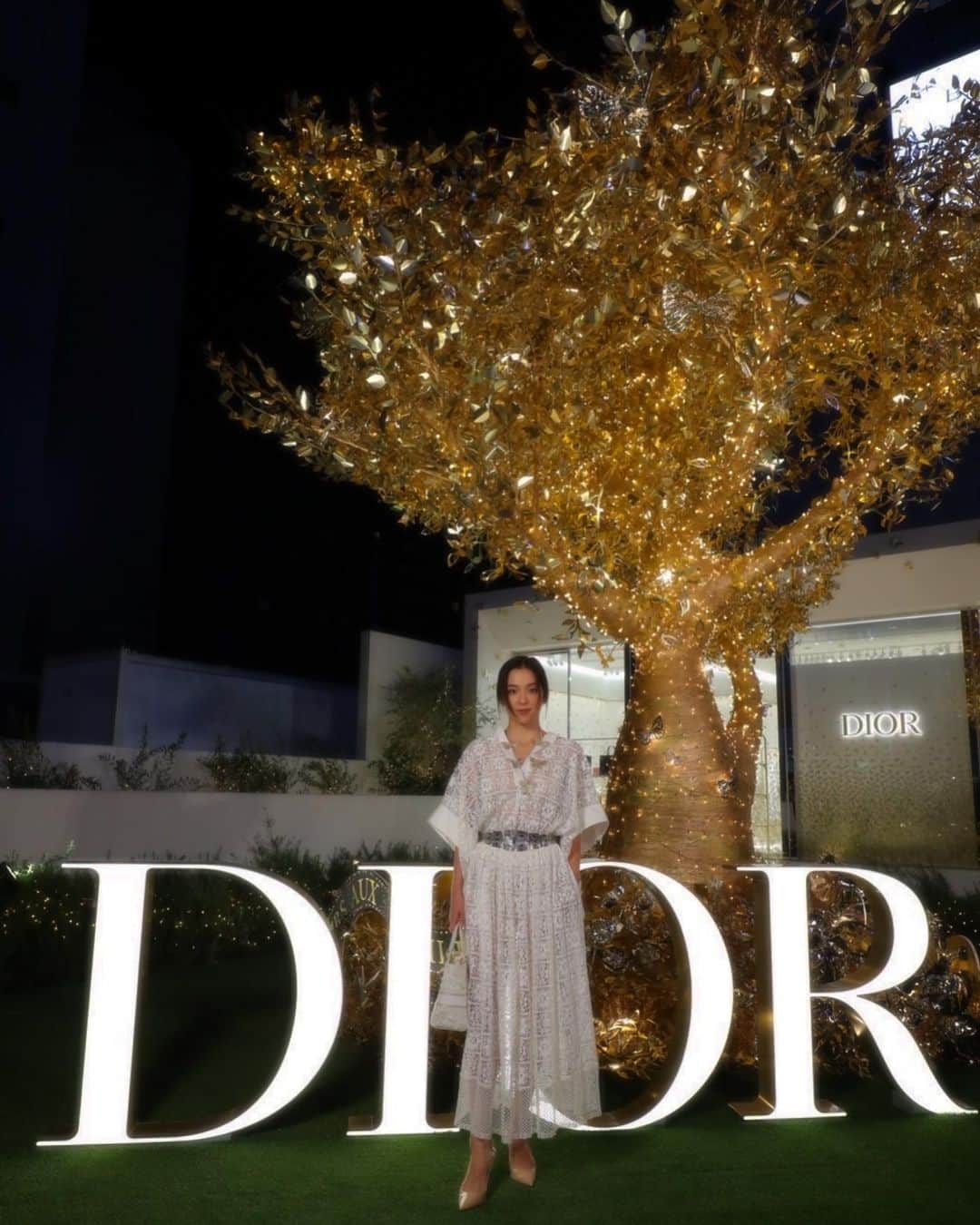 中村アンさんのインスタグラム写真 - (中村アンInstagram)「🦋🦋🦋 DIOR HOLIDAY POP UP  AT OMOTESANTO CROSSING 🦋🦋🦋  11月18日-12月25日まで開催中💫  TREE OF LIFE 🌳がとっても素敵です 願いを込めに、この機会に是非お立ち寄りください。  @dior  #diorcruise  #ディオールホリデーポップアップ  #ディオールファインジュエリー  #SupportedByDior」11月18日 14時52分 - cocoannne
