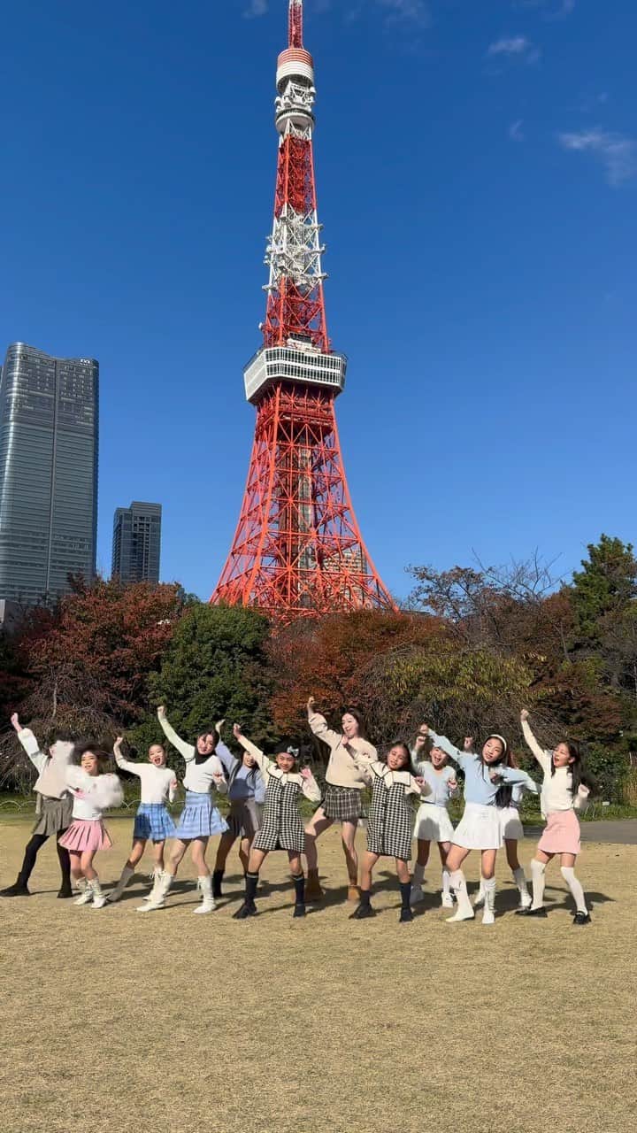 Ruuのインスタグラム：「🗼🗼🗼🗼🗼  #東京タワー #tokyotower #dancestudiovivid #tokyo #japan」