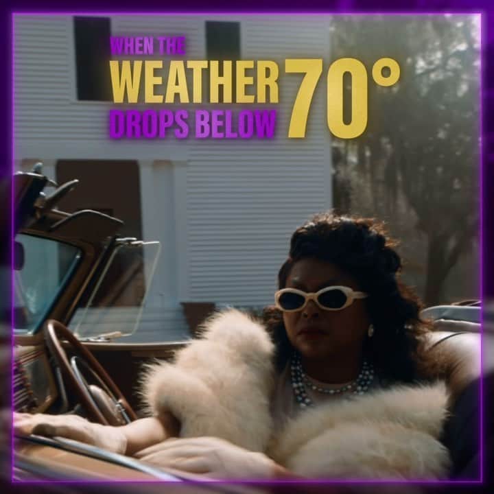 Warner Bros. Picturesのインスタグラム：「Low temps don’t stop fabulousness 💜 #TheColorPurple only in theaters Christmas Day.」