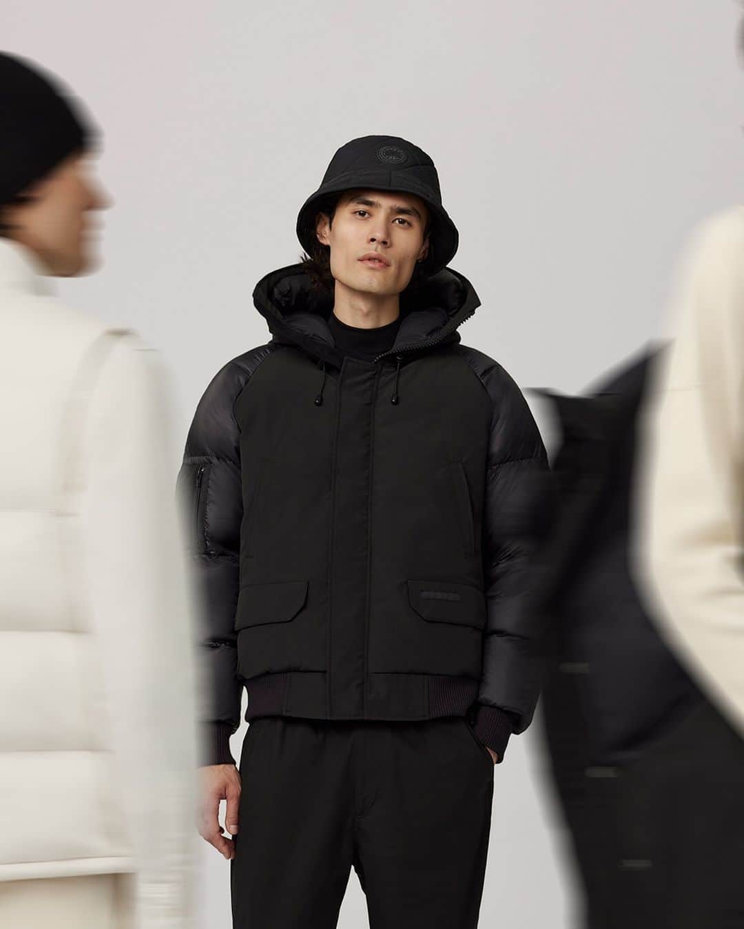 カナダグースのインスタグラム：「Transform your winter wardrobe with our Paradigm Collection. Crafted for those who demand excellence in every step, this collection redefines luxury outerwear. Link in bio to shop the full collection. #Sustainability」