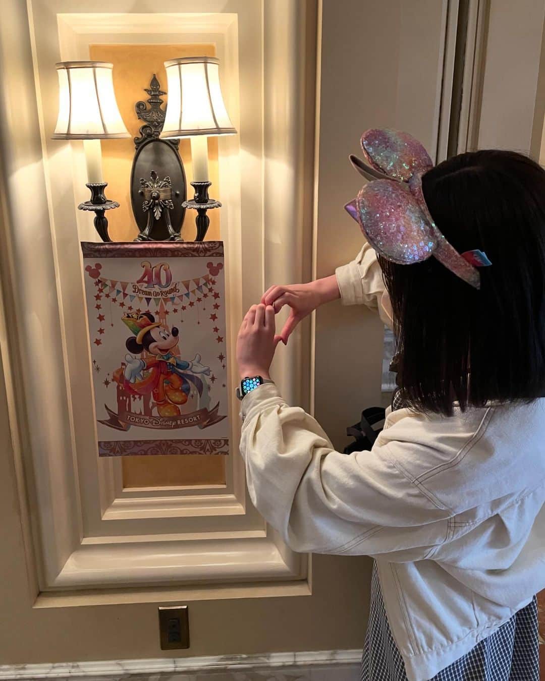 福士奈央さんのインスタグラム写真 - (福士奈央Instagram)「ㅤㅤㅤㅤㅤㅤㅤㅤㅤㅤㅤㅤㅤ だーーいすき！！♡ お誕生日おめでとう🐭 #mickeymouse」11月18日 17時52分 - ske48_fukushi