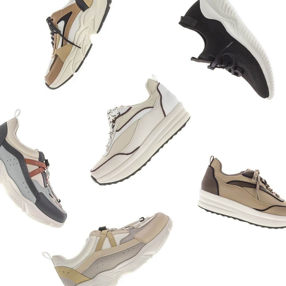 AdeVivreのインスタグラム：「SNEAKERS COLLECTION  いつでもどこでも寄り添ってくれる、 履き心地にこだわったA de Vivreのスニーカー カジュアルなスタイルにはもちろん、 大人の装いも程よくカジュアルダウンしてくれる万能アイテム  *取り扱い店舗 ルクアイーレ店 エキエ広島店 大船ルミネウィング店 横浜ジョイナス店 オンラインストア . . オンラインストアはいつでも送料無料（備品を除く） ご自宅でのオンラインショッピングをお楽しみください @adevivre . .  #adevivre #shoes #new #靴 #japan #fashion #outfit #shoes #sneakers #アドゥヴィーヴル #スニーカー女子 #ニット #スニーカー #スニーカーコーデ #ダッドスニーカー #スニーカーファッション」