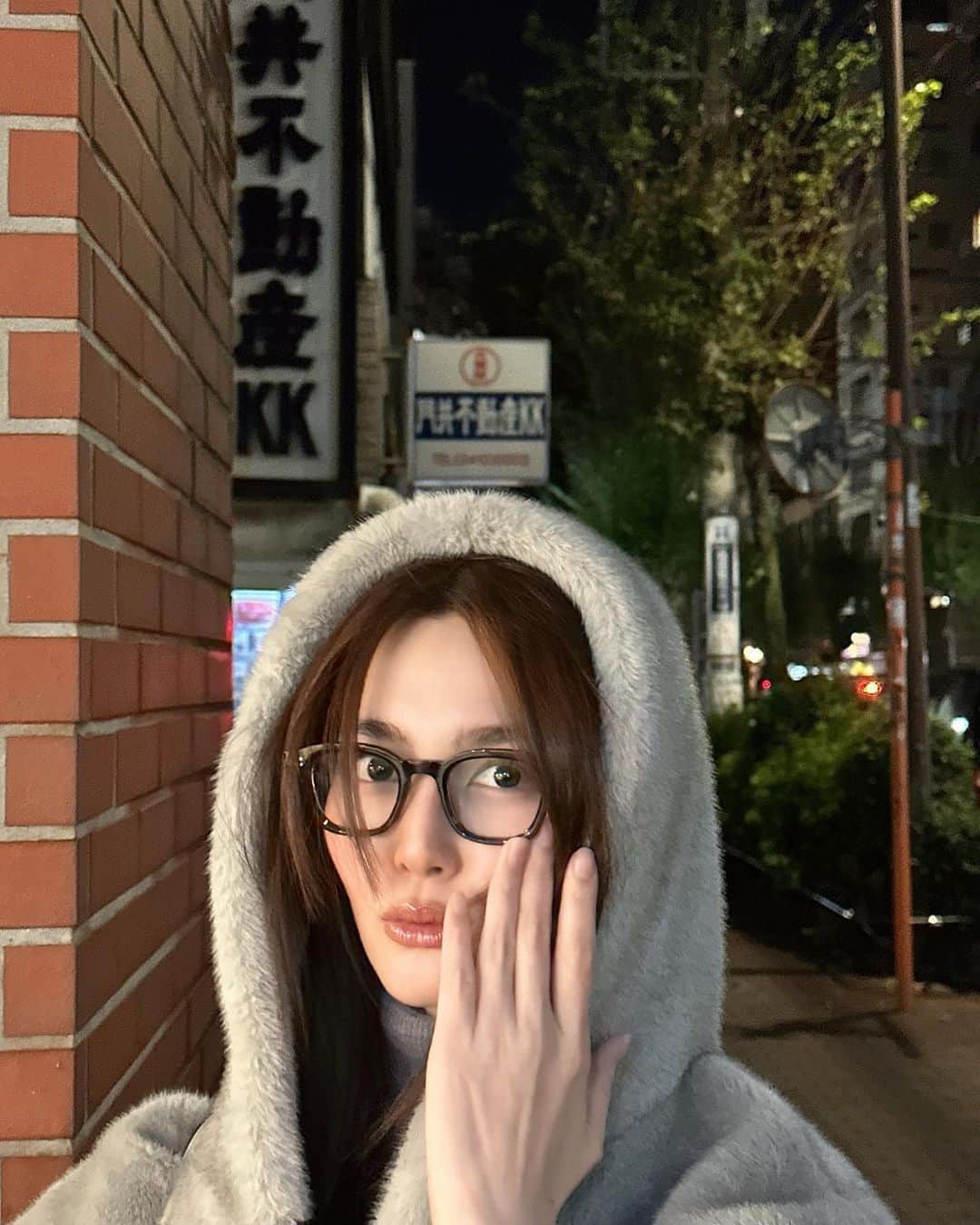 福吉真璃奈のインスタグラム：「お風呂上がりだから 誰にも会いませんようにっ🤓♨️」