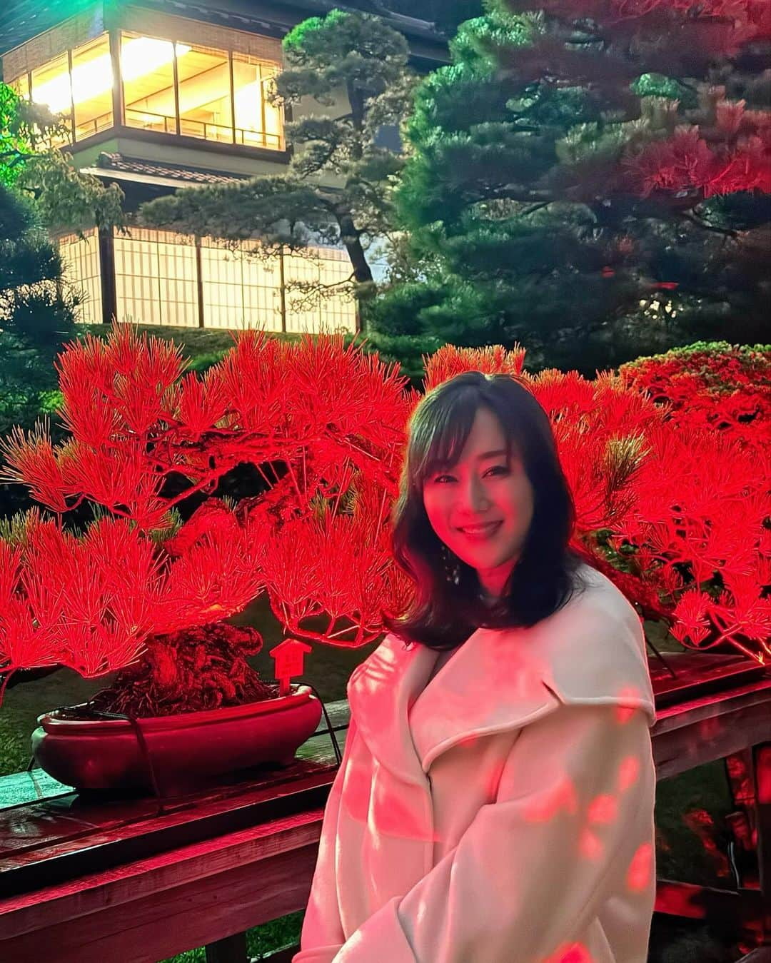 村上麻衣さんのインスタグラム写真 - (村上麻衣Instagram)「🍁TOKYO RED GARDEN🍁  この赤の世界は、 まさに「呪術廻戦　渋谷事変」のオープニング‥🤭  #八芳園#もみじ #紅葉スポット #紅葉 #もみじ狩り #夜景 #夜景スポット #夜景倶楽部 #夜景が綺麗 #tokyo#japan#autumn #beautiful」11月18日 18時43分 - maimaisue