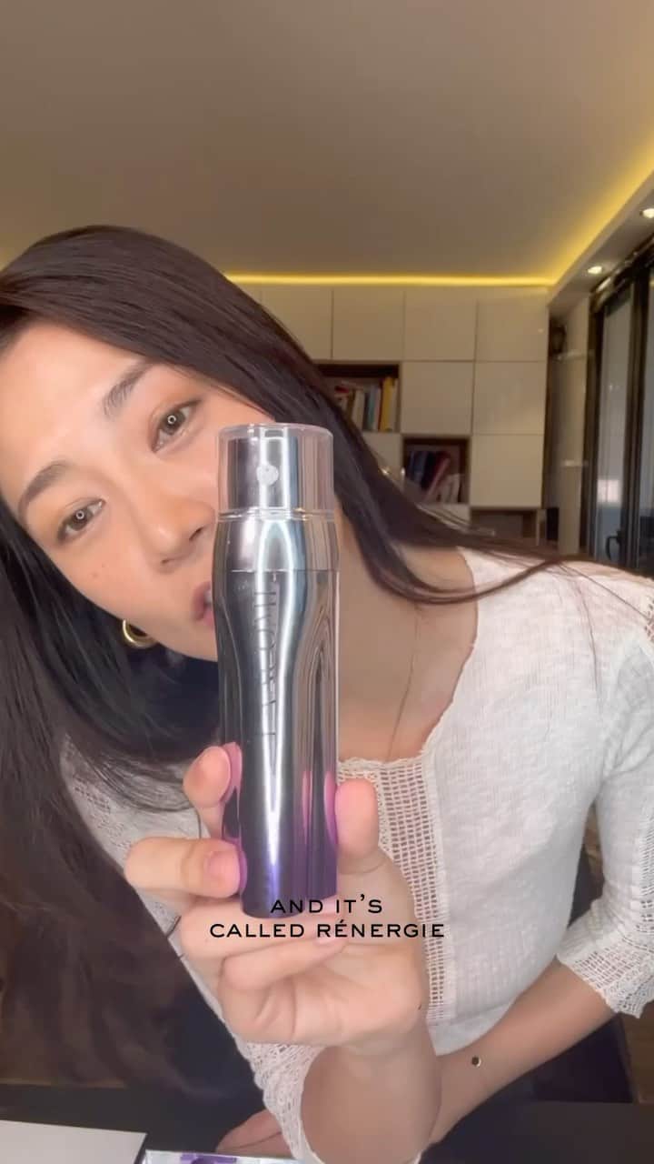 Lancôme Officialのインスタグラム：「Follow Xin’s journey with Rénergie H.C.F. Triple Serum. This serum is powered by tech, seen and felt by women, certified by experts. For 8 weeks, Xin, 39 years old, applied the serum daily. « Regarding my fine lines, the progress is noticeable. »  #Lancome #Renergie #HCFTripleSerum #Skincare」