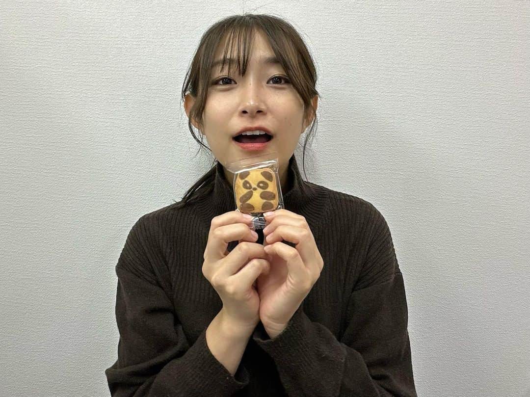 益田恵梨菜のインスタグラム：「. パンダ🐼 . #こういうの食べるの #もったいなくなるよね」