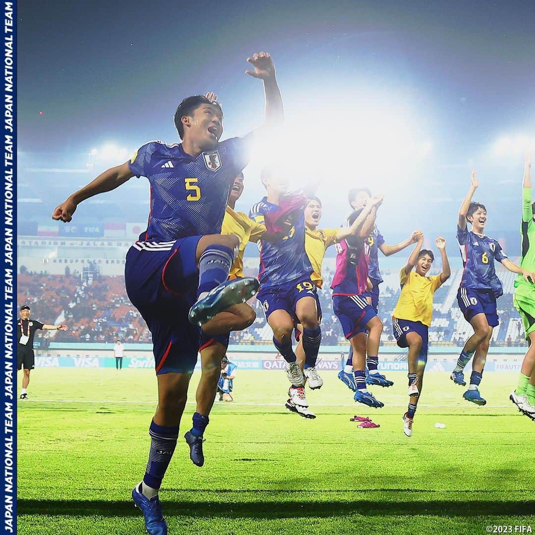 日本サッカー協会さんのインスタグラム写真 - (日本サッカー協会Instagram)「. 🔹#U17日本代表 🔹 【2023.11.17 Match Report✍️】  FIFA U-17 #ワールドカップ インドネシア 2023、グループステージ突破を懸けてU-17セネガル代表と対戦🇯🇵⚔️🇸🇳  #高岡伶颯 の2得点で2-0と勝利し、ノックアウトステージ進出を決めました✨  詳しいレポートはプロフィールのJFA公式サイト『JFA.jp』から✍  #U17WC #夢への勇気を  #jfa #daihyo #サッカー日本代表  #サッカー #soccer #football #⚽️」11月18日 19時30分 - japanfootballassociation