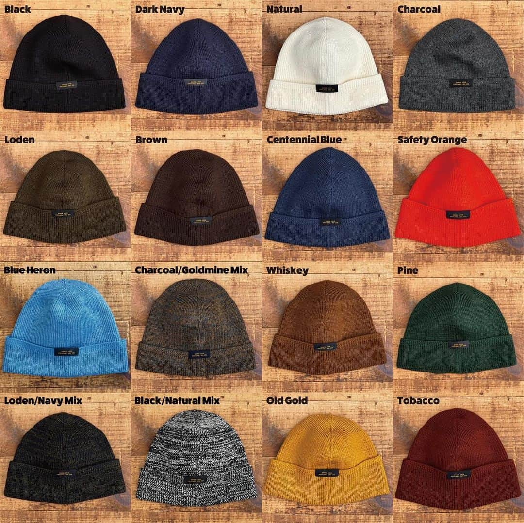 ウェスコのインスタグラム：「Lots of Watch Caps🧶  Which color do you like?  #dehen #dehen1920 #dehenjapan #knittingcompany #knitting #knit #watchcap #cap #hat #fashion #oregon #portland #madeinusa #japan #osaka #wescojapan #tokyo #wescoebisu #wescosetagaya」