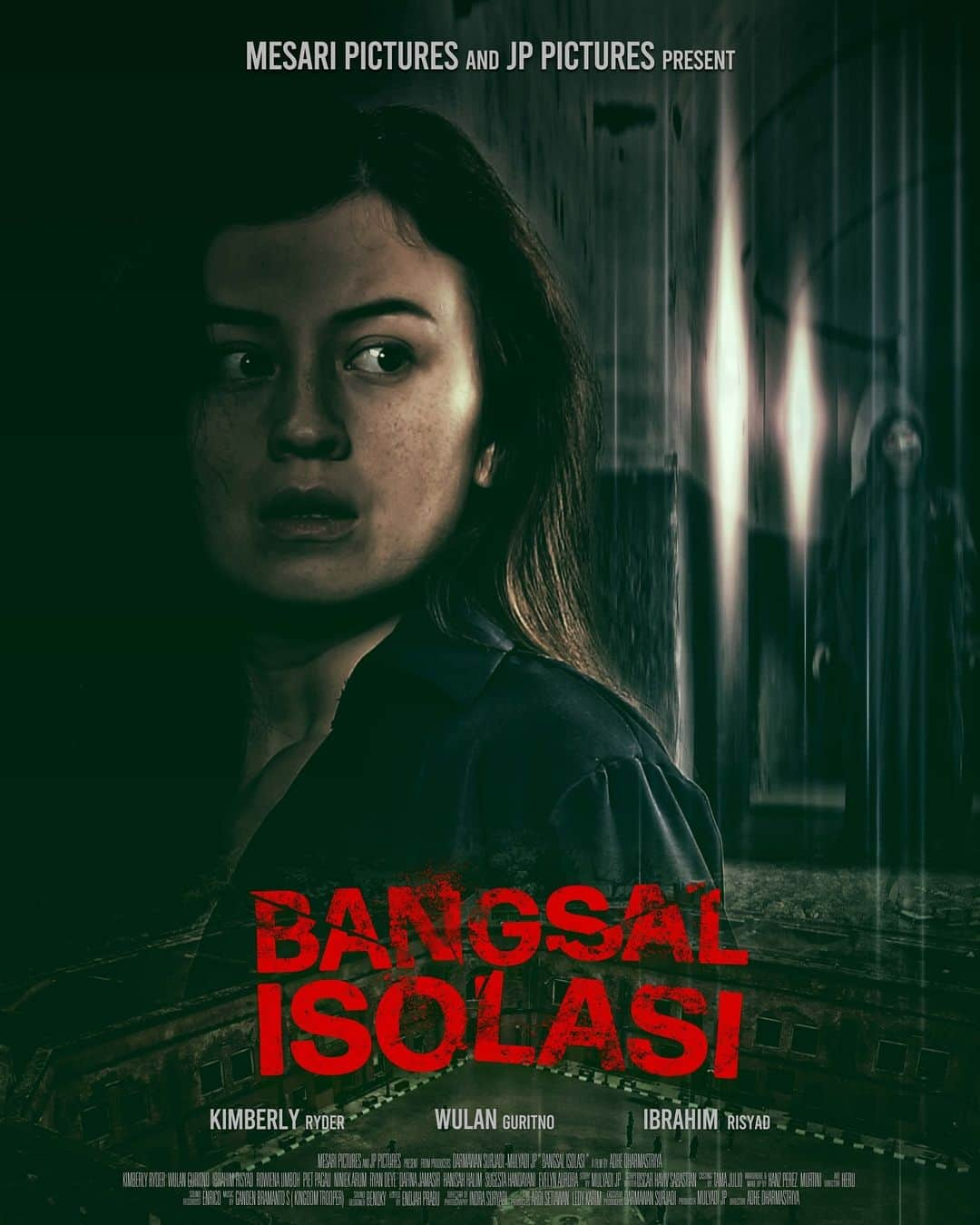 Kimberly Ryderのインスタグラム：「Teasing you with the @filmbangsalisolasi teaser poster. Coming soon, 2024.  Kira-kira lagi liat ada apa yaa… 😦  #matiataubertahan」