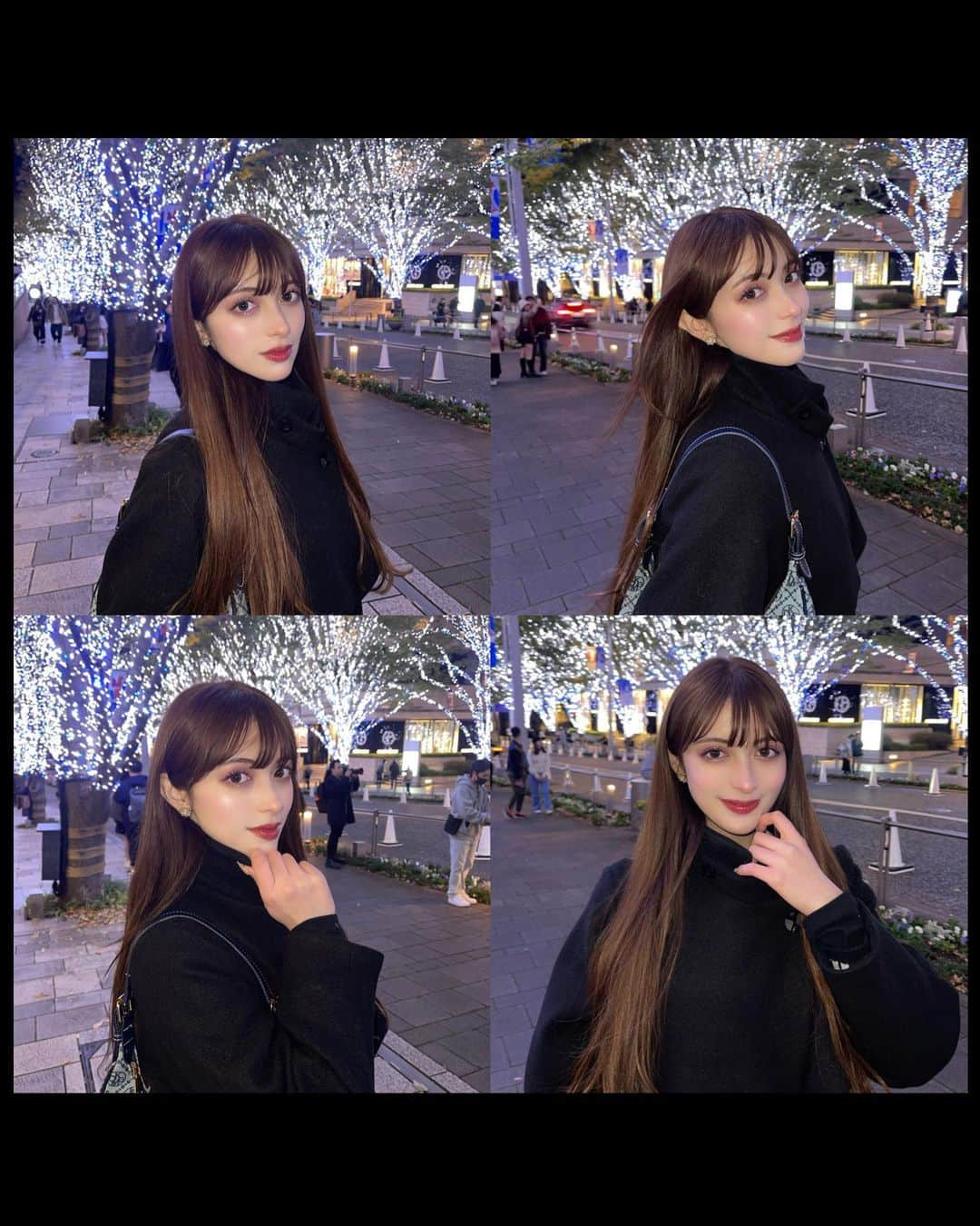 エブラヒミ椎菜さんのインスタグラム写真 - (エブラヒミ椎菜Instagram)「・ It's the season❄️✨️  #六本木 #六本木ヒルズ #イルミネーション #けやき坂 #クリスマス #instagram #instagood #instalike #ootd #좋아요그램 #좋아요반사 #좋아요테러 #좋반 #오오티디룩#いいね返し #단발머리 #미용실 #데일리룩 #머리스타그램 #좋아요폭탄 #팔로우미 #셀카 #셀끼꾼 #01년#01」11月18日 19時45分 - sheena.621