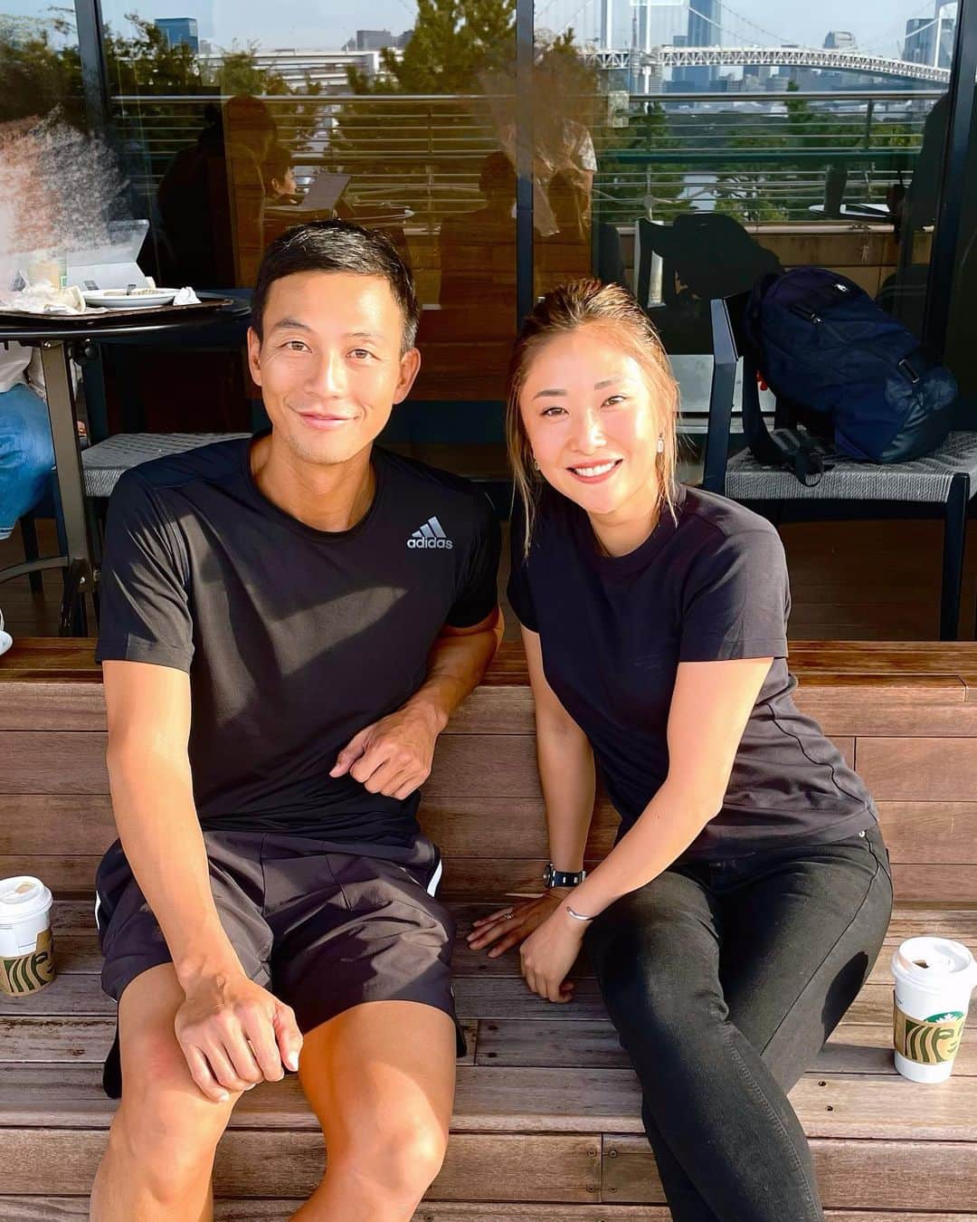 ライ・チャンさんのインスタグラム写真 - (ライ・チャンInstagram)「好久不見的盧哥😆🎵  台湾のテニスレジェンド〜 めちゃくちゃ尊敬する中学校の時からの大先輩"ルー・イェンスン/Yen-Hsun Lu"🎾  My tennis hero:)) @lurendy  @one1016   #ライチャン#テニス選手#tennis#今日の笑顔#我們是台灣人🇹🇼」11月18日 20時05分 - laichan.official