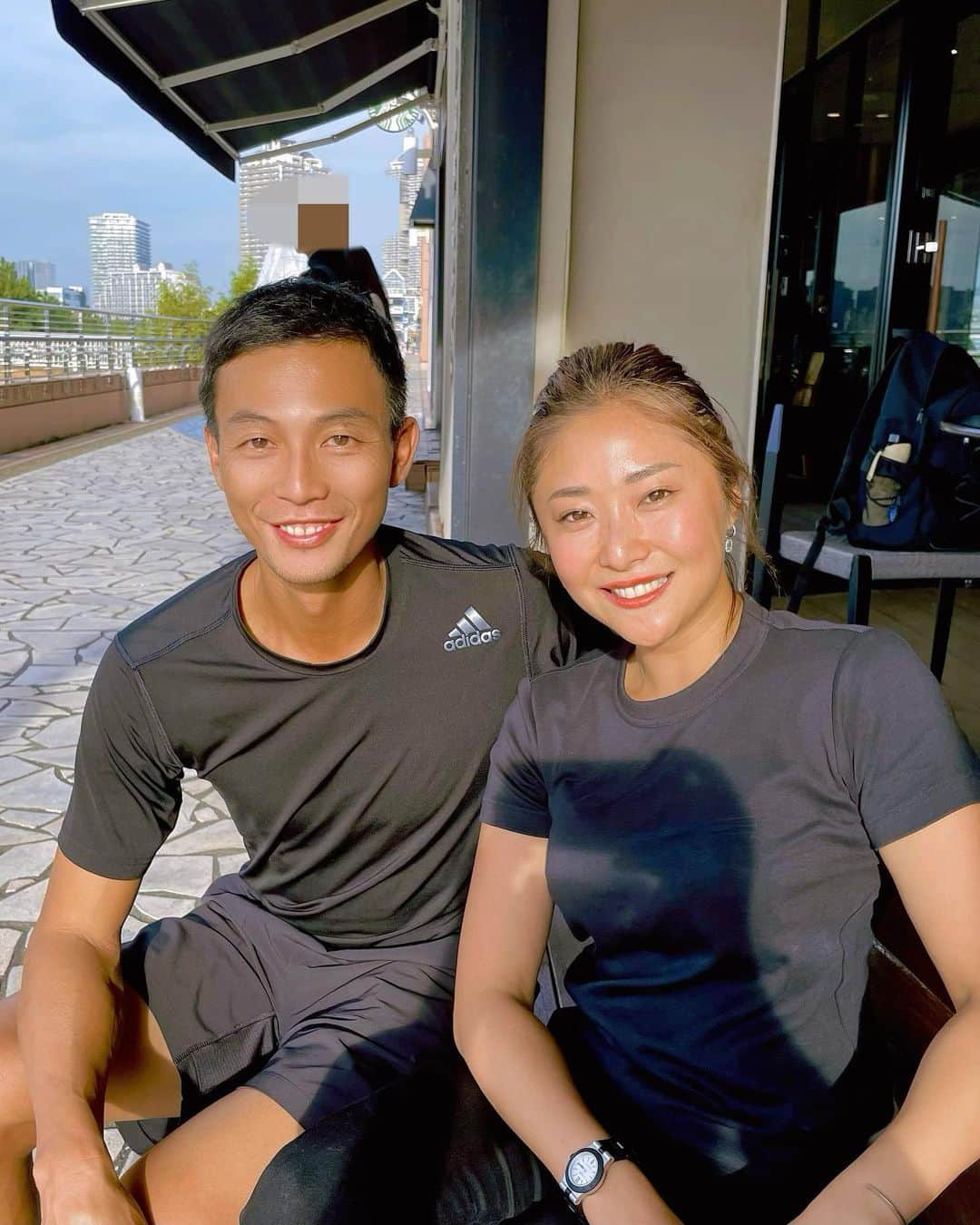 ライ・チャンさんのインスタグラム写真 - (ライ・チャンInstagram)「好久不見的盧哥😆🎵  台湾のテニスレジェンド〜 めちゃくちゃ尊敬する中学校の時からの大先輩"ルー・イェンスン/Yen-Hsun Lu"🎾  My tennis hero:)) @lurendy  @one1016   #ライチャン#テニス選手#tennis#今日の笑顔#我們是台灣人🇹🇼」11月18日 20時05分 - laichan.official