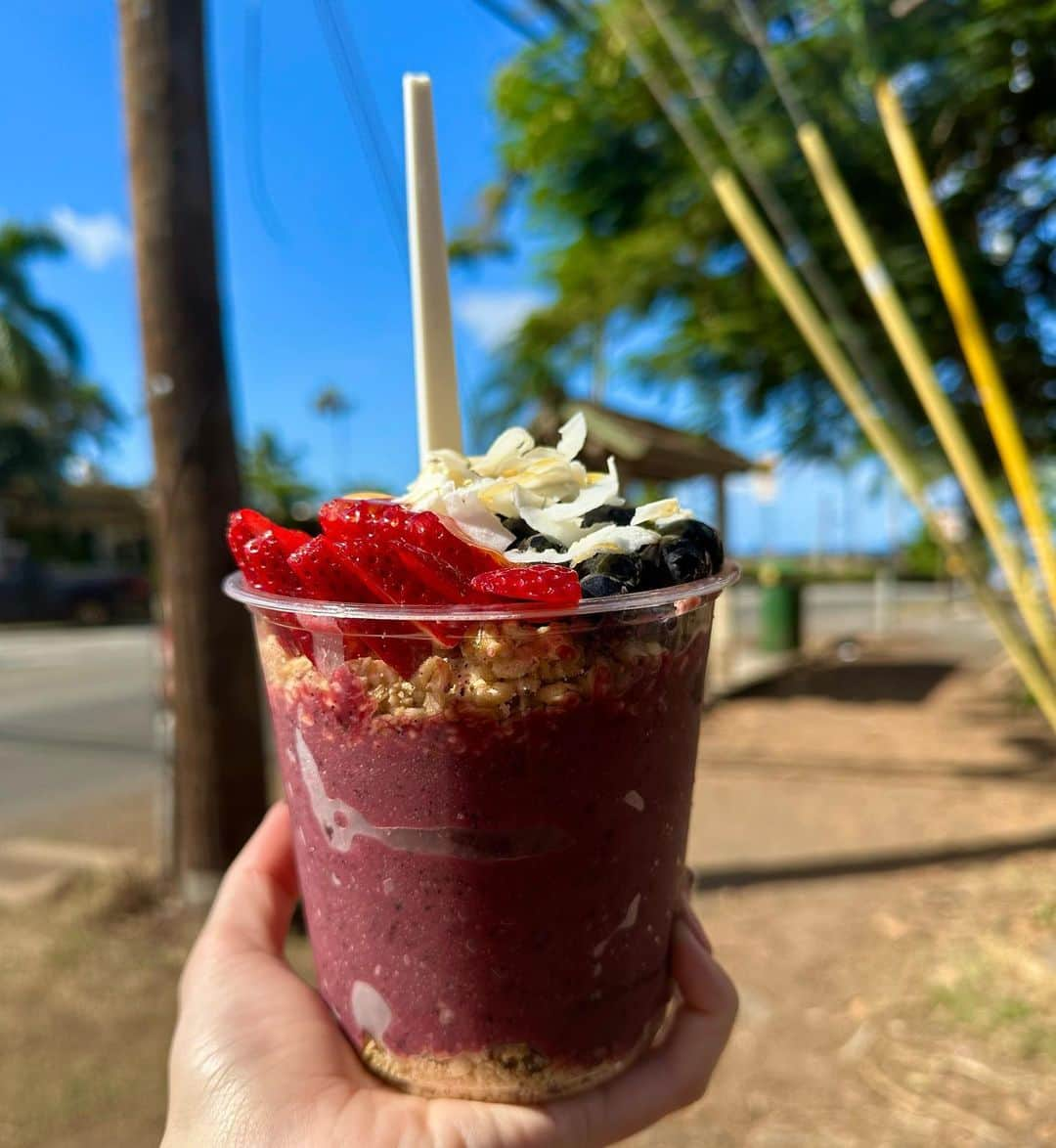 彩ステファニーのインスタグラム：「時よ止まれ٩( 'ω' )و 🌺🐚🌴」