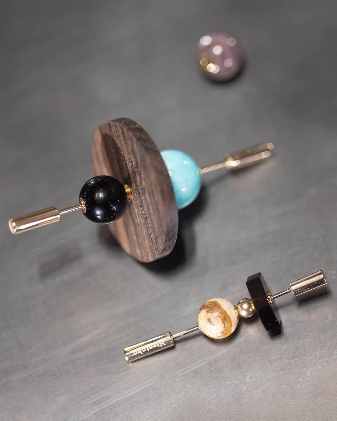 Hirotaka Jewelryのインスタグラム：「SPEAR EARRINGS #hirotakajewelry」