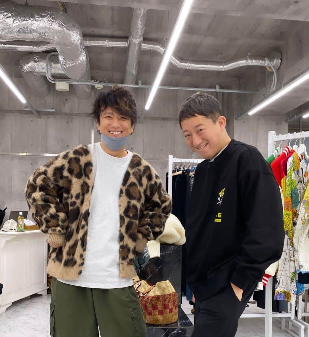 上地雄輔のインスタグラム：「昔からずっと優しい茂雄お兄ちゃま #おこっし〜 respect」