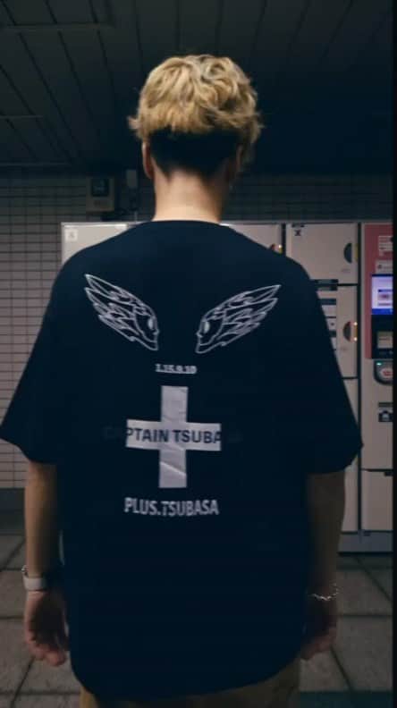 能登正人のインスタグラム：「PLUS.TSUBASA CM  #plustsubasa ＃キャプテン翼 ＃コラボ #cm #atomos」
