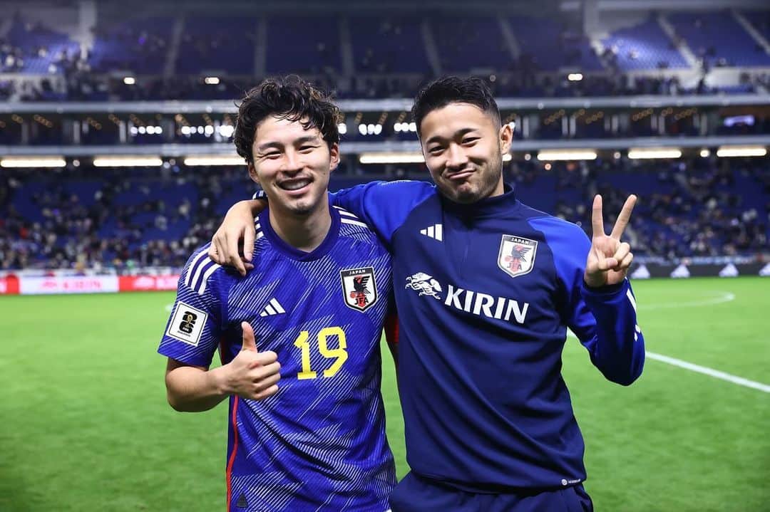 中山雄太のインスタグラム：「VS 🇲🇲  @japanfootballassociation」
