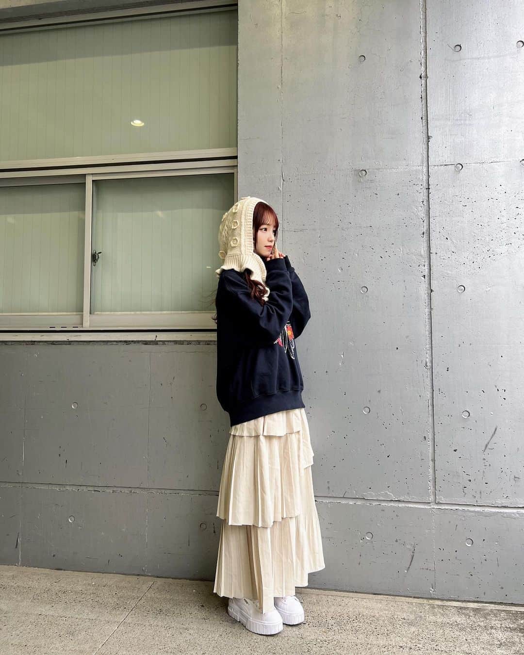 高橋彩音のインスタグラム：「握手会楽しかったー💭🤍 お花つけた」