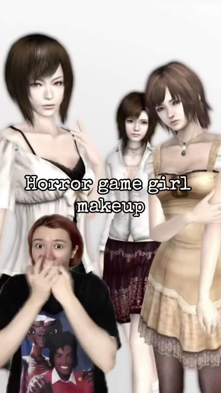 ガーダオ・メラニーのインスタグラム：「Horror game girl?」