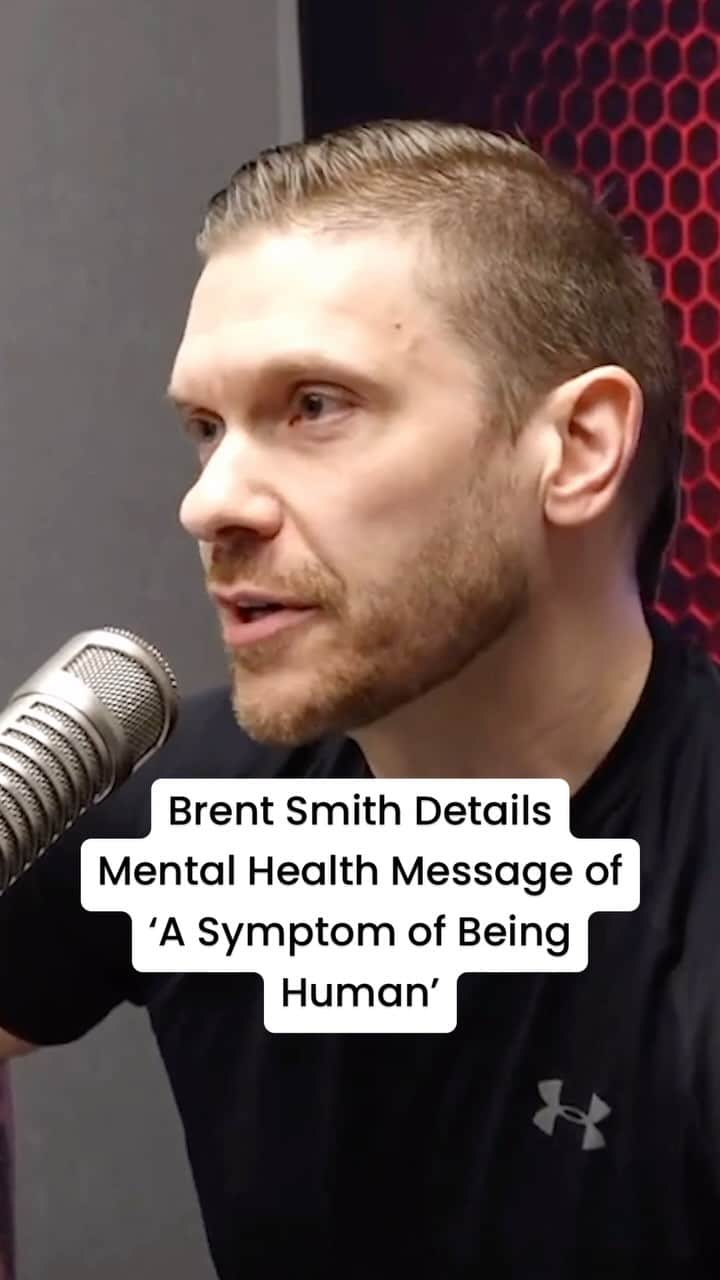 Shinedownのインスタグラム：「It’s always a good day when we’re joined by @TheBrentSmith from @Shinedown.  Shinedown has a heartfelt new single out called “A Symptom of Being Human.” Brent was kind enough to share a bit more about the song to @JContheAir.  #shinedown #planetzero #symptomofbeinghuman #brentsmith」
