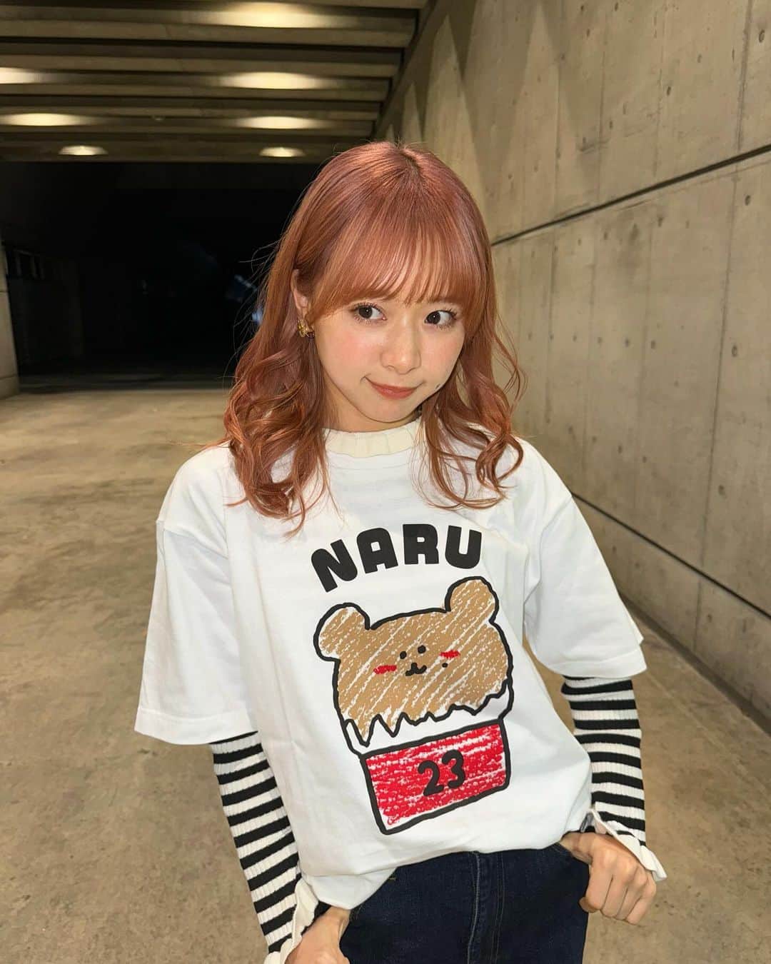 倉野尾成美のインスタグラム：「今日のわたし🐻🍧💓」