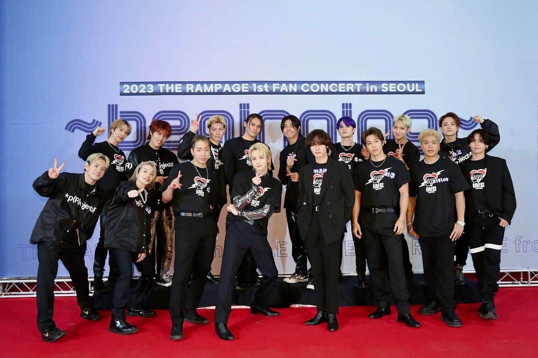 THE RAMPAGE from EXILE TRIBEのインスタグラム