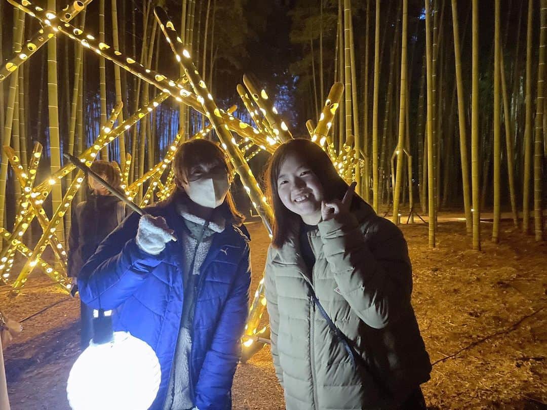 須賀由美子さんのインスタグラム写真 - (須賀由美子Instagram)「夜は点灯式🌉 #若山農場 #ライトアップ  すっごく幻想的で綺麗‼️」11月18日 22時40分 - tottiyumi