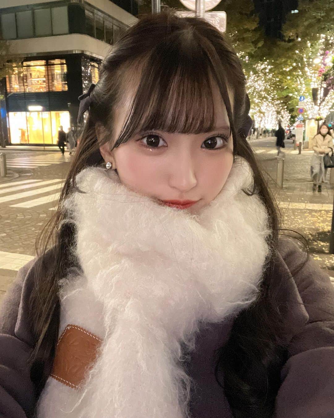 森平莉子のインスタグラム：「🎄❄️🤍 クリスマスムードでたのしい⭐️」