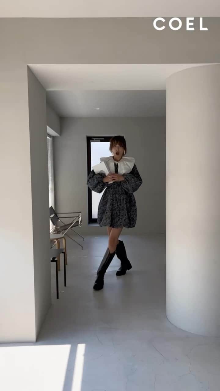 ヨンアのインスタグラム：「ヨンズ 今日も　梅田阪急での　@coel.official  popup沢山会えて嬉しかったよ♡ありがとう！ 明日もいるので是非会いに来てくださいね！新作も沢山あるから見に来てや❤️」