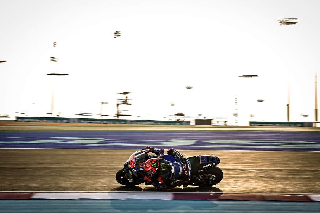 YamahaMotoGPのインスタグラム：「💬 @fabioquartararo20, Grand Prix of Qatar - Qualifying Result - 14th*:  "This was the best lap time we could do, but we are still very far from the front of the grid. Like always, we are very strong in terms of race pace, but when it comes to doing a time attack, we are not as fast."  *Fabio will be starting tomorrow's Race from P13 due to the 6 grid places sanction given Aleix Espargaró following the FP2 on-track incident between him and Franky  #MonsterYamaha | #MotoGP | #QatarGP」