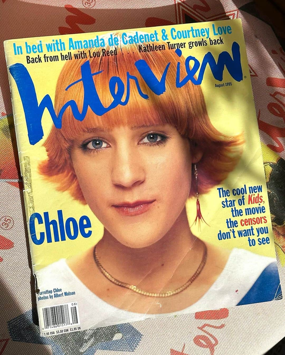 INTERVIEW Magazineのインスタグラム：「I-T-G-I-R-L 🫶 happy @chloessevigny day to all who celebrate.  (1) Interview, August 1995 (2) “Kids” dir. Larry Clark (1995)  (3) @timobarber @richardsonworld」