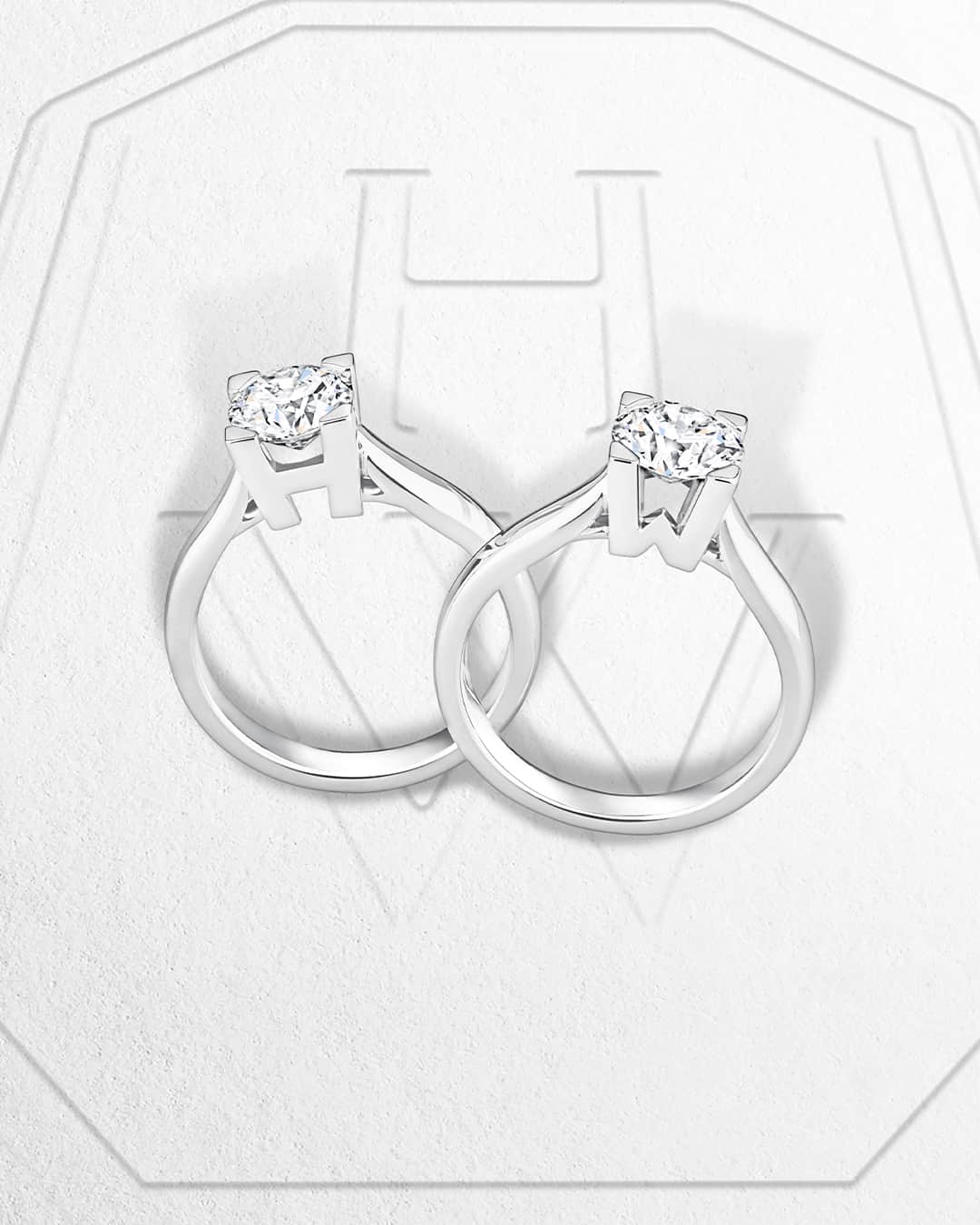 ハリー・ウィンストンさんのインスタグラム写真 - (ハリー・ウィンストンInstagram)「With a sparkling round brilliant diamond center stone poised between “H” and “W” logotypes, this HW Logo engagement ring is more than an homage to the House’s unwavering legacy—it’s also a symbol of a couple’s unique bond. Ask the question of a lifetime with a diamond engagement ring from the HW Logo collection. Link in bio. #HWLogo #HarryWinston」11月18日 23時50分 - harrywinston