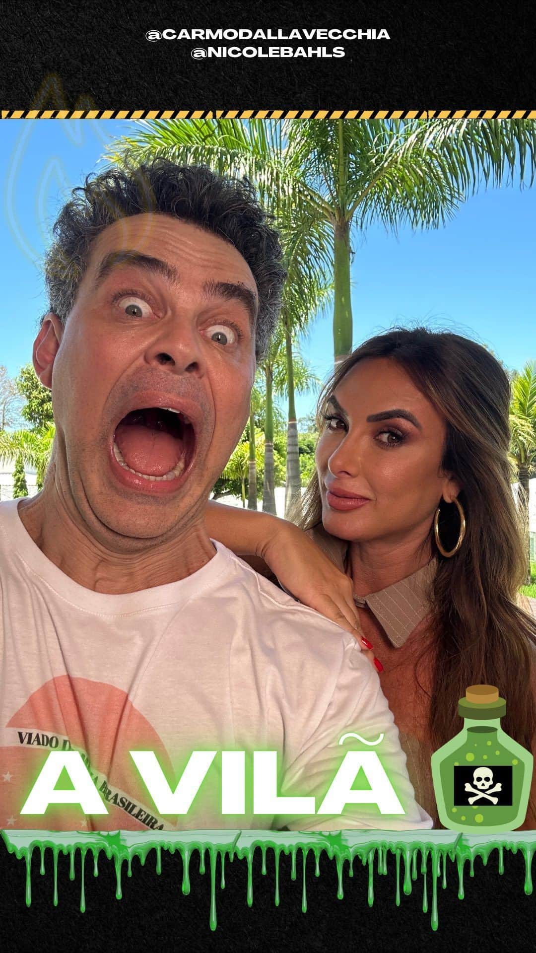 Nicole Bahlsのインスタグラム：「A vilã ☠️ #humor #nicolebahls #carmodallavecchia」