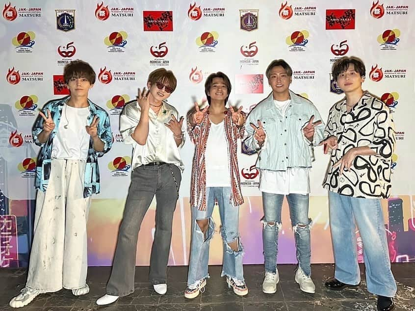 Da-iCEさんのインスタグラム写真 - (Da-iCEInstagram)「'Jak-Japan Matsuri 2023' Thank you so much #JJM2023 !! Our first stage in JAKARTA‼︎🇮🇩🎲  ジャカルタでの初LIVE！ 「ジャカルタ日本祭り2023」 ありがとうございました！！   <setlist> #CITRUS Funky Jumping Clap and Clap DREAMIN' ON ウィーアー!(#ONEPIECE) #スターマイン   @jktjapanmatsuri  #SHINSEKAIMUSICFEST #JJM #Da_iCE」11月19日 0時32分 - da_ice_staff