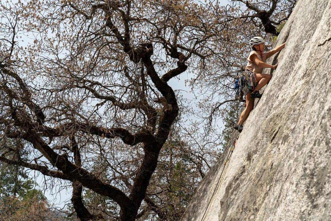 patagoniaのインスタグラム：「Opting to only take California public transit for a climbing trip from Oakland to Yosemite National Park and back again, Narinda Heng wonders if relinquishing some road trip romance allows for a deeper intimacy with the place.  Read the story through the link in bio.   Photos: M. Estrada」