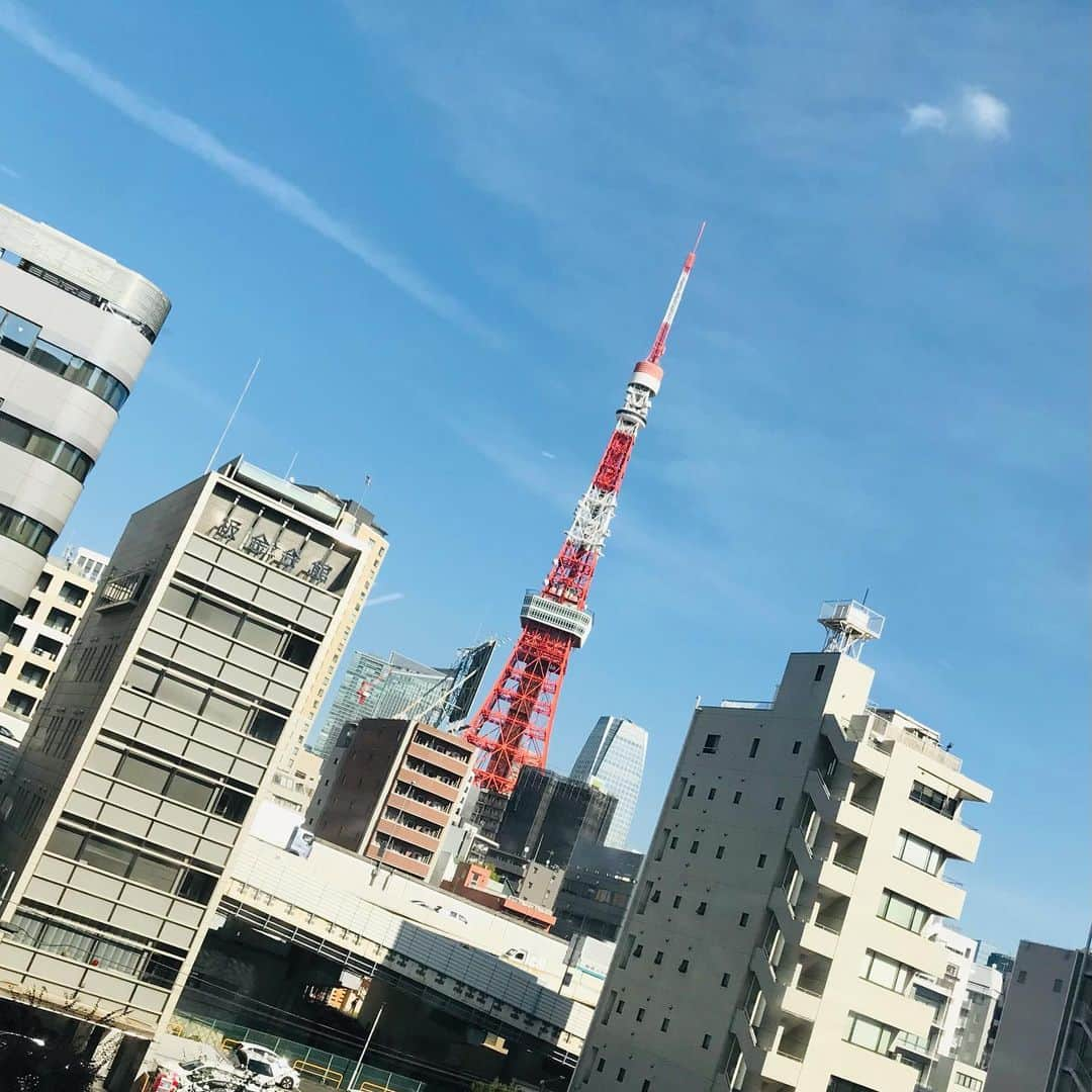 尾木直樹さんのインスタグラム写真 - (尾木直樹Instagram)「日曜日の東京はくっきり晴れて､富士山も東京タワー🗼も寒空に冴えてますよ！ ｰ #東京タワー🗼 #羽田空港#富士山#冬空#清々しい#尾木ママ#元気いっぱい」11月19日 10時49分 - oginaoki_ogimama