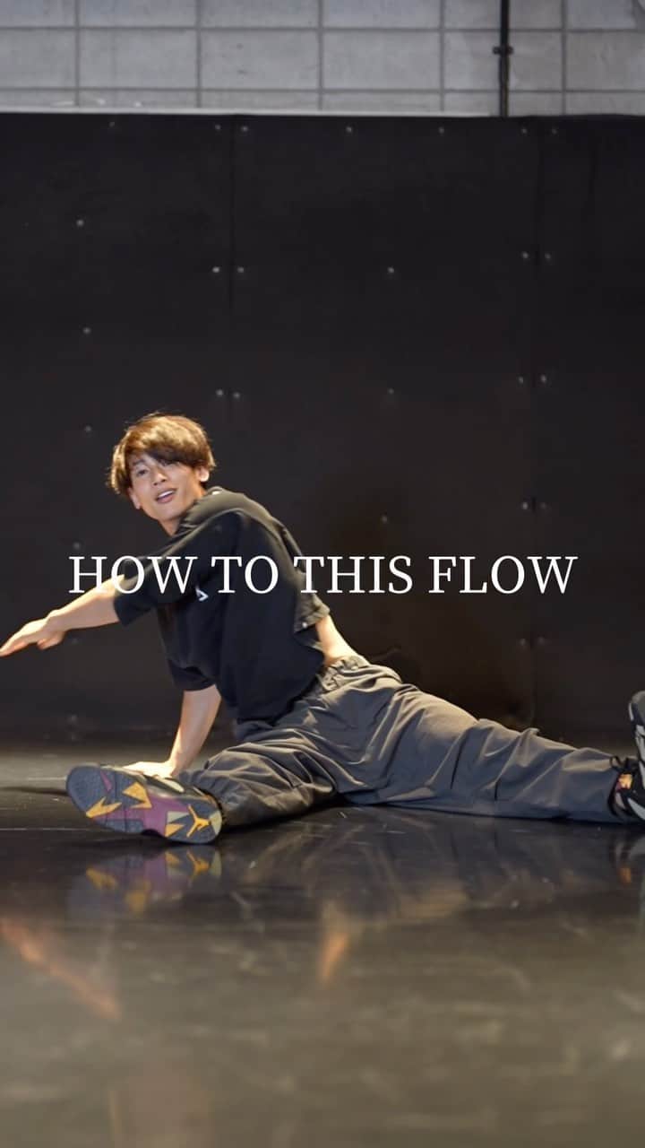 asukaのインスタグラム：「The easy way to learn 【This flow 】   Everybody can do this flow 🔥   What do you think?🤔   Lectured by @bboy_asuka   If you can master it, let me know in the comments😉   ↓↓↓↓    #dance #breaking #breakdance #bboy #powermove #powermoves #acrobatics #tricking #parkour #gymnastics #movement #capoeira #ブレイキン #超人」